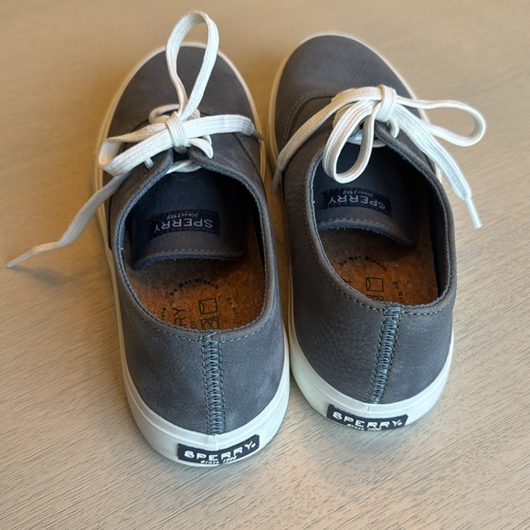 Women’s Blue Gray White White Sperry‎ Shoes Sneakers Size 8 - Picture 3 of 11